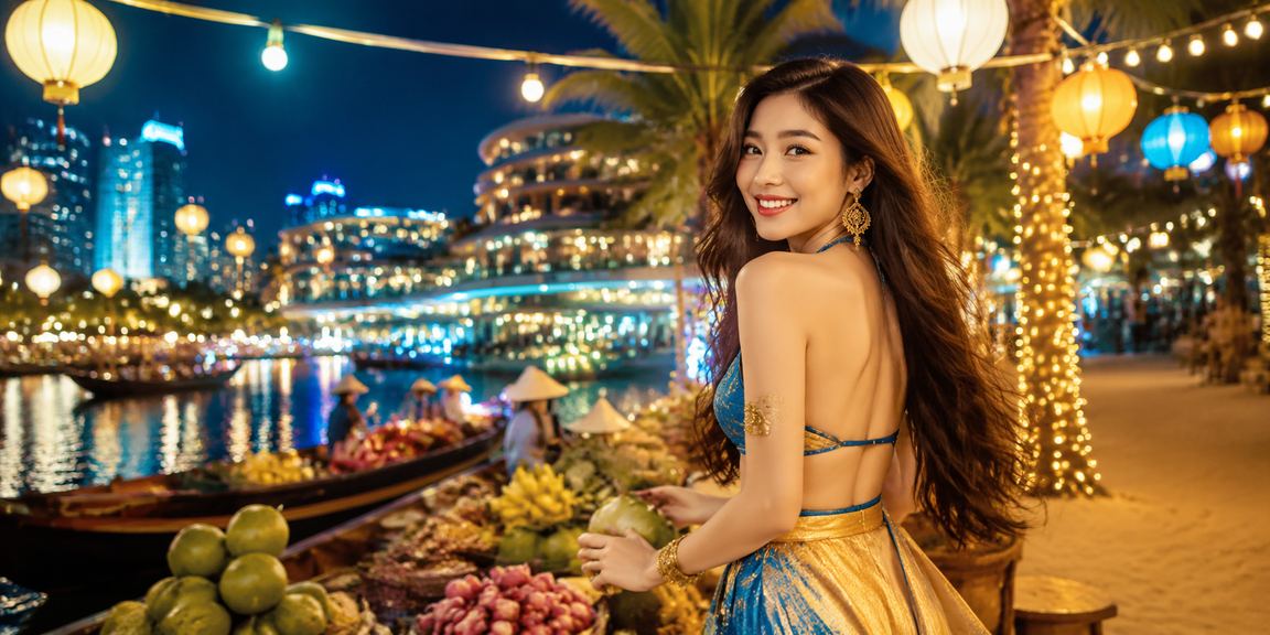 Người dùng vùng Mekong tham gia cá cược và nhận ưu đãi tại chợ đêm